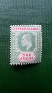 Leeward Islands * 1 szyling KEVI kolonie angielskie brytyjskie