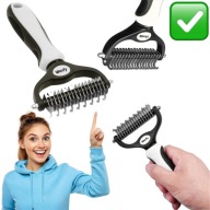 TRYMER DLA PSA ZGRZEBŁO SZCZOTKA DO ZBIERANIA USUWANIA WŁOSÓW KOŁTUNÓW