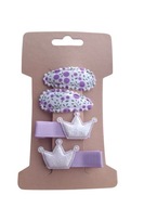 Mini spinki do włosów dla niemowląt dziewczynek 4 szt.