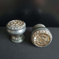 Posrebrzany wazonik / flakon – Silver Plated – Anglia – komplet 2 szt.