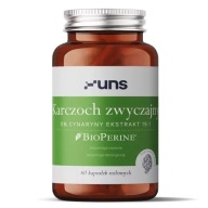 UNS Karczoch Zwyczajny 5% Cynaryny 15:1 60vegcaps