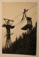 ZAKOPANE - Kolejka linowa na Kasprowy Wierch, CZYSTA, 1966 rok, PTTK JASŁO