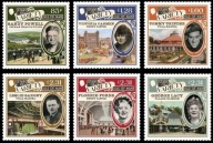 Wyspa Man 2024 Znaczki ** teatr variete muzyka