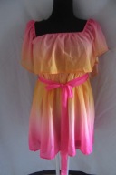 CHI CME PIĘKNA SUKIENKA CIENIOWANA ROZM M