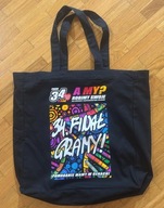 CZARNA Torba bawełniana WOŚP