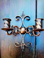 Lampa kuta metalowa kinkietowa