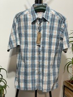 6 Koszula Utility Basics kolorowa krata wypukła faktura pasków L