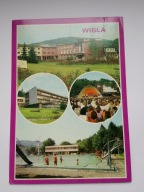 WISŁA - restauracja Zdrojowa, Dom Zdrojowy, dom Relax, basen - pocztówka