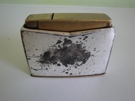 stara zapalniczka gazowa stołowa CONSUL CROWN stołowa ciężka