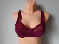 Śliczny biustonosz miękki modelujący OYANDA 85B fuksja