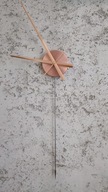 Minimalistyczny zegar ścienny, średnica ok.50cm