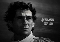 Plakat A3 - Ayrton Senna F1 Wallpaper
