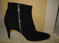 BALLY botki SIRY r. 40 czarne (NOWE w kartonie)