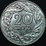 20 groszy 1923 - Typ IV - Utrecht - RZADKIE