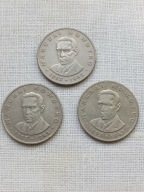 Stare monety 20 zł, Nowotko - 1974 - 77 r, 3 szt.