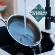 Hybrydowa patelnia nieprzywierająca Sobczyk Ø28 cm BEZ PFAS!