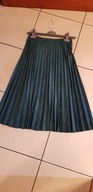 Spodnica plisowana zamsz S