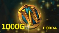 WARMANE ONYXIA WOW 1000 szt golda 1K GOLD HORDA HORDE