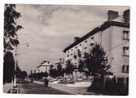 Myszków ul. Marii Curie Skłodowskiej Motory 1968r. nakład 2000 sztuk 140j