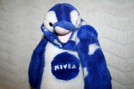 ORYGINALNA MASKOTKA PLUSZOWA NIVEA PINGWINEK NIEBIESKI EDYCJA LIMITOWANA