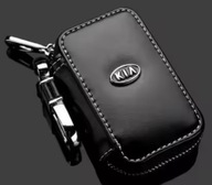 SKÓRZANE ETUI na klucze KIA logo KLUCZYK samochodowy ELEGANCKI brelok