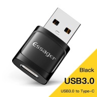 Przejściówka USB-C USB microUSB - Komplet 3 Przejściówek Adapterów Essager