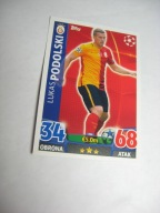 KARTA MATCH ATTAX 2015/16 NR 394 LUKAS PODOLSKI / GALATASARAY SK