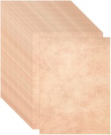 PAPIER LISTOWY A4 120 ARKUSZY VINTAGE DWUSTRONNY DO DRUKU ZAPROSZEN LISTOW