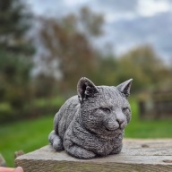 kot Figura betonowa MAŁY KOTEK 2 kg 10 cm urocza dekoracja ogrodowa