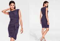 ASHLEY BROOKE Fioletowa SUKIENKA 46