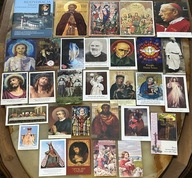 OBRAZKI ŚWIĘTE ŚWIĘCI MB PAN JEZUS - 30 SZT