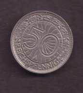 Niemcy - 50 Pfennig 1928 A rok