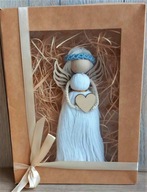 Anioł Stróż - makrama