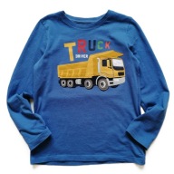 C&A bluzka chłopięca z ciężarówką 128 cm