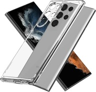 Etui Przezroczyste 2mm do Samsung Galaxy S24 Ultra [Clear,Wyspa] + Szkło