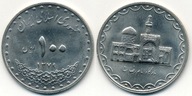 Iran 100 Rials - 2000r ... Monety