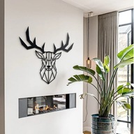 OBRAZ AŻUROWY OBRAZY DO SALONU POKOJU DEKORACJA ŚCIENNA PANEL JELEŃ 3D