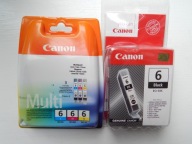 4X Tusz Canon BCI-6 C/M/Y/BK iP8500 Oryginalny