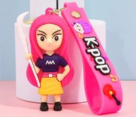 Brelok HUNTRIX K-Pop Demon Hunters Anime Silikonowy Zawieszka