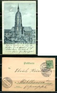 K22178)Niemcy: Gruss aus Frankfurt / Main, Halt gegen das Licht, wysl. 1899