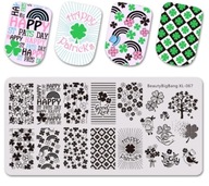 BBB XL-067 Płytka blaszka do stempli do paznokci