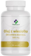 Olej z wiesiołka 500 mg SKÓRA WŁOSY PAZNOKCIE STAWY Medfuture 60 kapsułek