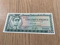 Rwanda - 500 franków - 1974 - UNC