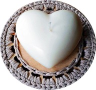 Naturalna świeczka sojowa Serce świeczki na Walentynki prezent dla Kobiet