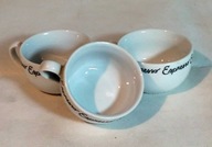 TRZY FILIŻANKI DO ESPRESSO