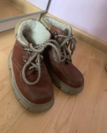 Kozaki zimowe, dziewczęce ocieplane rozmiar 29