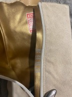 KICKERS zamszowe kozaki na koturnie r. 38