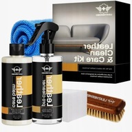 ZESTAW PREPARAT SPRAY DO CZYSZCZENIA PIELĘGNACJI SKÓRY MEBLI SKÓRZANYCH XXL