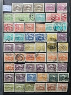 Klaser ze Znaczkami Pocztowymi Czechosłowacja z lat 1918-1992 Duża Kolekcja