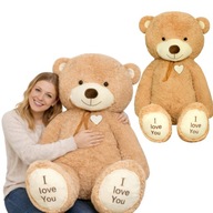 DUŻY MIŚ PLUSZOWY PLUSZOWY MASKOTKA PREZENT NA WALENTYNKI URODZINY 160CM